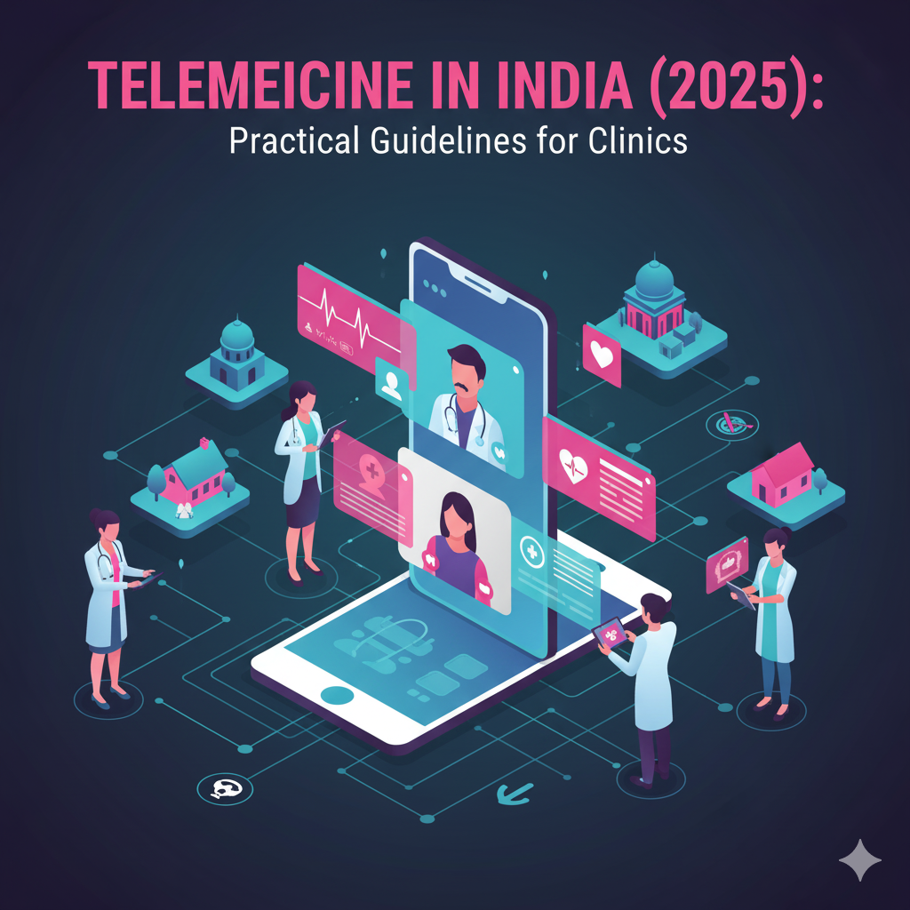 Doctor on a video call reviewing a patient’s record